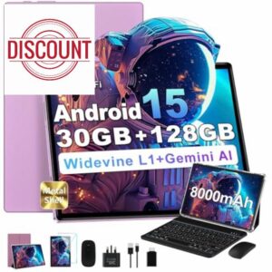 JUSYEA 2026 Tablet 10 Inch Android 15