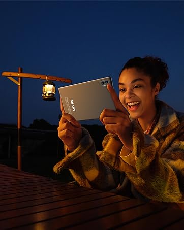 JVVQTB Tablet Android 24GB RAM + 256GB ROM (2TB TF) 11 Inch Octa Core | 5G + 2.4G WiFi | GPS| Gem...