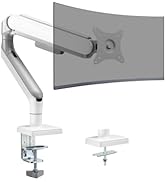 ETHU Single Monitor Arm Gas Spring Stand, Monitor Arm Desk Mount for 17-42