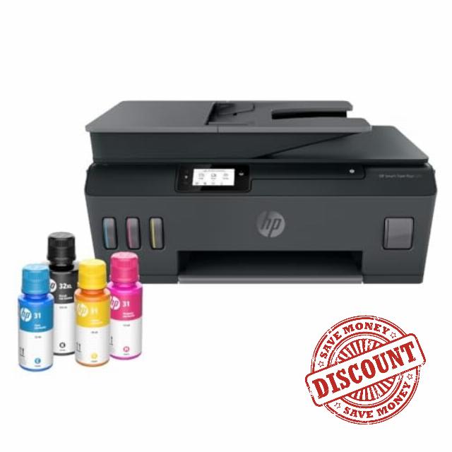 HP Smart Tank Plus 570 Wireless All-in-One Ink Tank Printer with up to 2 Years of Ink Included (5HX14A)