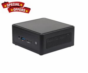 NUC BOX-225H Mini PC Intel Core Ultra 5(Arrow Lake-H) Intel Arc Graphics/AI Boost/2.5GLAN/WiFi6E/DDR5 6400MHz 96GB/Triple Storage/Quad 4K Display/USB4/Thunderbolt4/Ultimate AI ready Compact Powerhouse