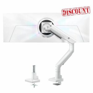 monTEK Heavy Duty Monitor Arm for 17–57” Ultrawide Screen up to 27KG