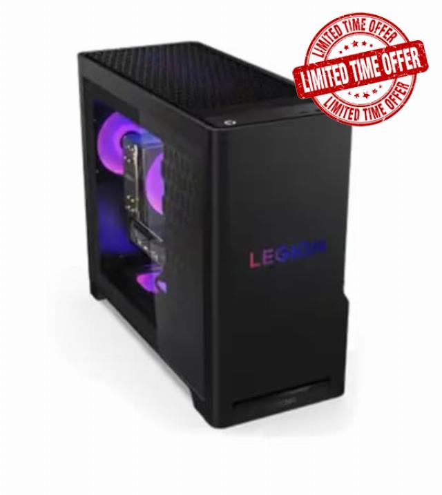 Lenovo Legion Tower 5i - T5 30IAX10 - AI-Powered Gaming PC - Intel® Core Ultra 9 275HX Processor – NVIDIA® GeForce RTX™ 5070 Ti Graphics - 32 GB Memory - 1 TB Storage – 90YE000WUS