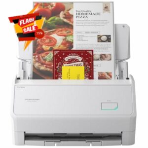 ScanSnap iX2400 (White) A4 Scanner - Ultra-Fast 45ppm Duplex Scanning