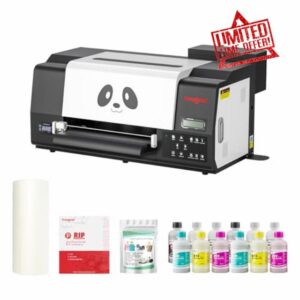 Procolored F13PRO DTF Printer 13″ Dual XP600 Printhead Built-in White Ink Siphon Circulation ，A3 Direct to Film Printer for Cotton
