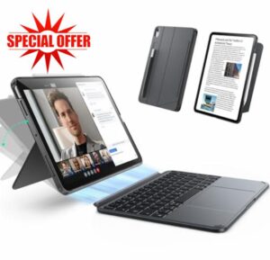 ESR for iPad Air 11" (M3/M2) & 10.9" (5th/4th Gen) Case with Keyboard