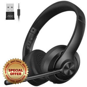 AOC Wireless Headset with Microphone