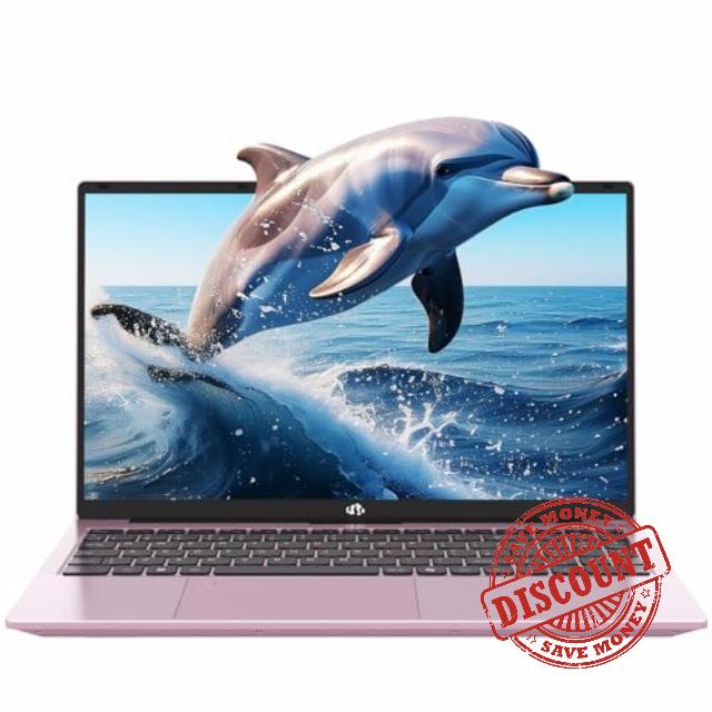 NIMO 15.6" Laptop Computer Rose gold: Intel N100(Beat N95)