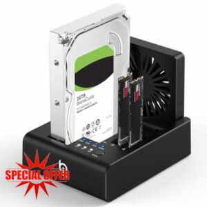 M.2 NVMe & SATA Hard Drive Docking Station