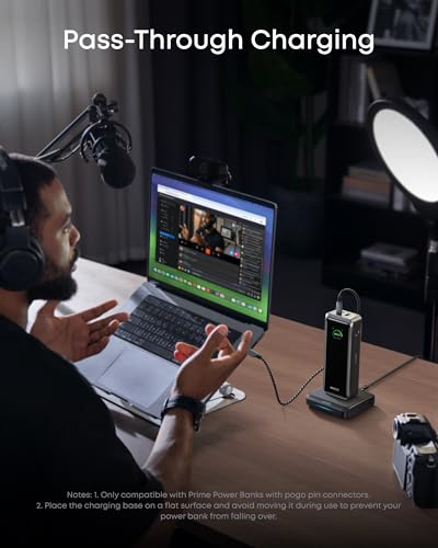 Works with Prime Power Banks with Pogo Pin