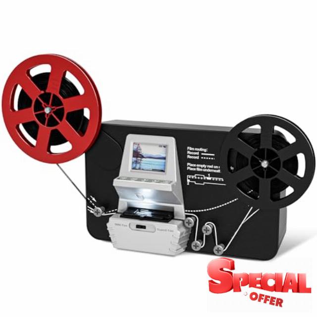 8mm and Super 8 Film to Digital Converter