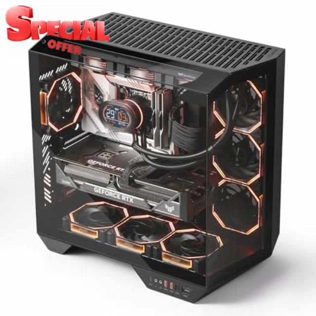 darkFlash Full-Tower ATX Gaming PC Case