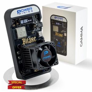 Bitaxe Gamma 602 ASIC Bitcoin Miner | 1.1 TH/s @ 18W | BM1370 Chip (Antminer S21 Pro) | Wi-Fi | USB-C | AxeOS | Open Source | Made in Europe