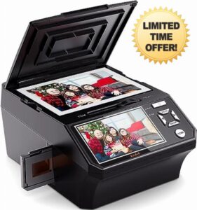 Film & Photo Scanner with 5" LCD Screen