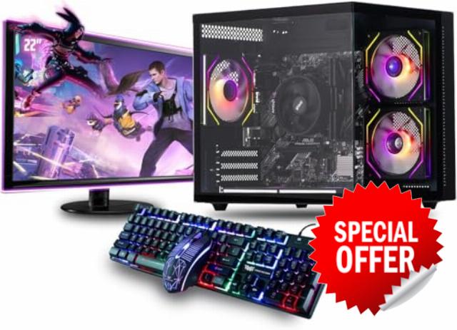 Veno Scorp Gaming PC Bundle Intel Core i5 3rd Gen 3.9GHz