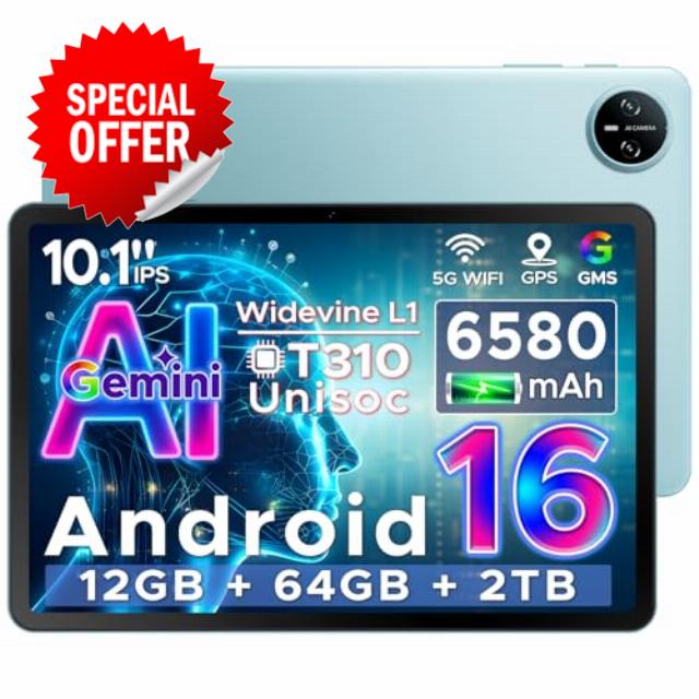 DOOGEE Tab A9 Android 16 Tablet 10 Inch(2026)