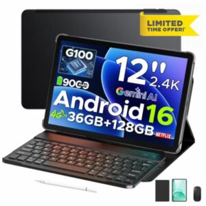 DOOGEE Tab G6 Pro 12 Inch 2.4K Tablet