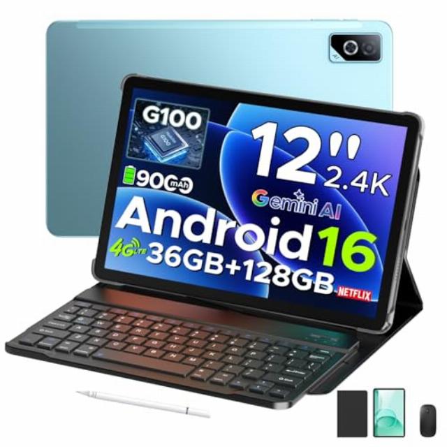 DOOGEE Tab G6 Pro 12 Inch 2.4K Tablet