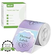 Thermal Labels for Nelko PM220 Label Maker, 2 inch (50mm) Round Thermal Label, Waterproof, Multi-...