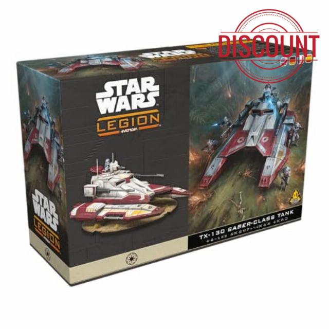 Asmodee | Star Wars Legion - TX-130 Saber Tank | Miniatures Tabletop Game | Ages 14+ | 2 Players | 3 Hours Playing Time