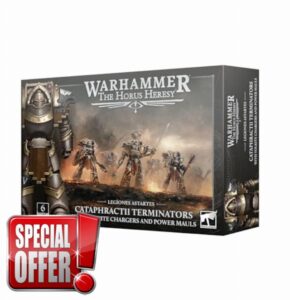 Games Workshop - Warhammer - Horus Heresy - Legiones Astartes: Cataphractii Terminators with Volkite Chargers and Power Mauls