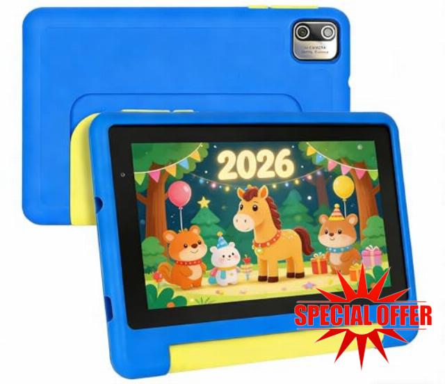 7 inch Kids Tablet with Case