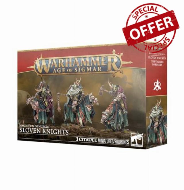 Games Workshop - Warhammer - Age of Sigmar - Maggotkin of Nurgle: Sloven Knights