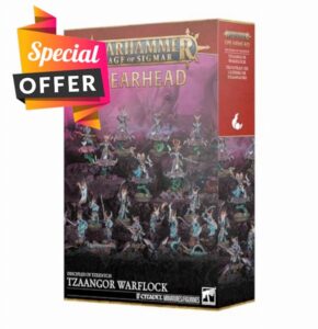 Games Workshop - Warhammer - Age of Sigmar - Spearhead: Disciples of Tzeentch - Tzaangor Warflock