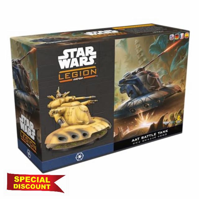 Asmodee | Star Wars Legion - AAT Battle Tank | Miniatures Tabletop Game | Ages 14+ | 2 Players | 3 Hours Playing Time