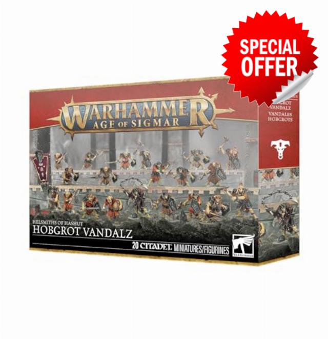 Games Workshop - Warhammer - Age of Sigmar - Helsmiths Of Hashut: Hobgrot Vandalz