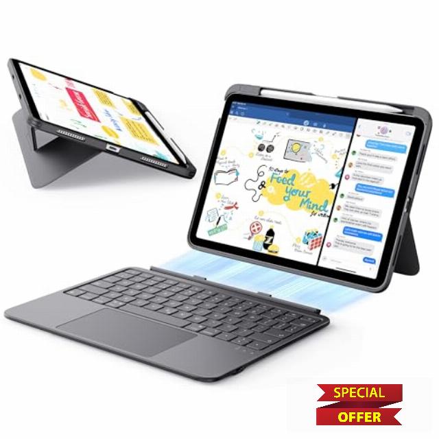 ESR iPad A16 (11th) 2025/10th Generation Flex Keyboard Case