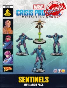 Asmodee | Marvel Crisis: Protocol X-Men Sentinels Affiliation Pack | Miniatures Game | Ages 14+ | 2 Players | 90 Minutes Playing Time