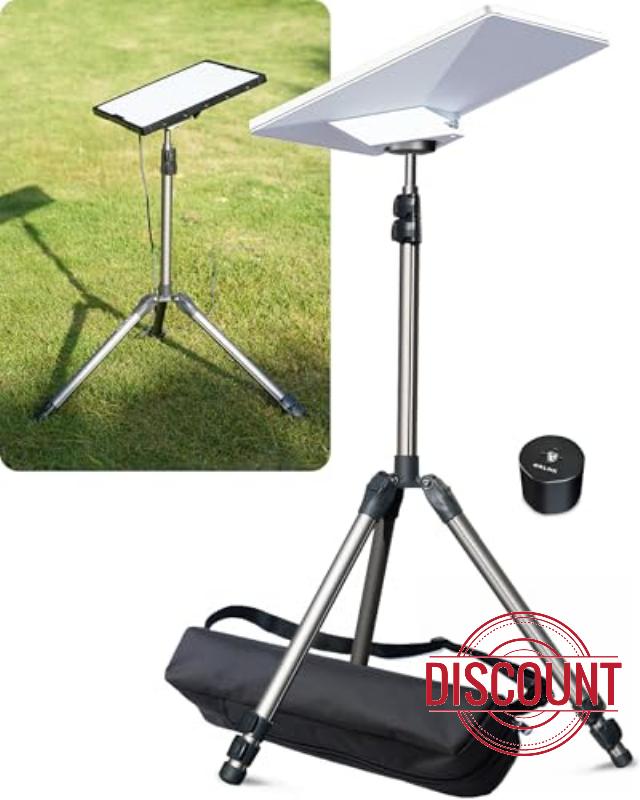 [New Version] Starlink Mini Tripod Mount with Adapter (Rust-Proof Sturdy Aluminum