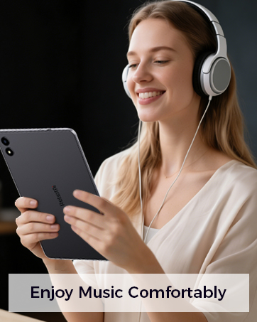 Text reads 'RebotAi' followed by company values and capabilities including 'High Quality', 'Superior User Experience', 'AI Innovation'. Black background with white text describing 17 years experience and core values.