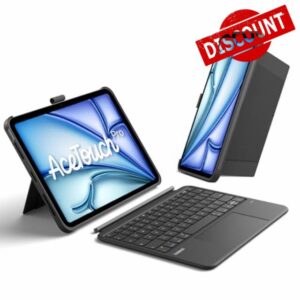 Inateck AceTouch Keyboard Case for iPad Air 11 inch M4 2026/M3/M2