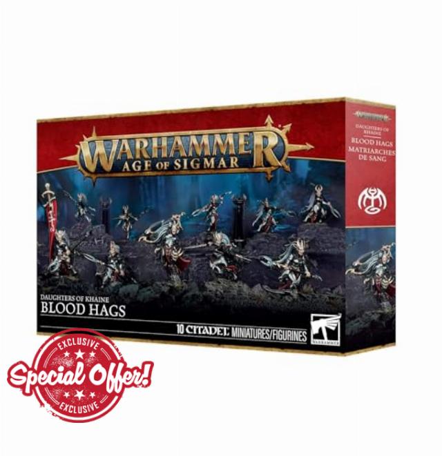 Games Workshop - Warhammer - Age of Sigmar - Daughters of Khaine: Blood Hags
