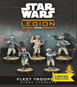 Asmodee | Star Wars: Legion - Fleet Troopers | Miniatures Game | Ages 14+ | 2 Players | 90 Minutes Playing Time