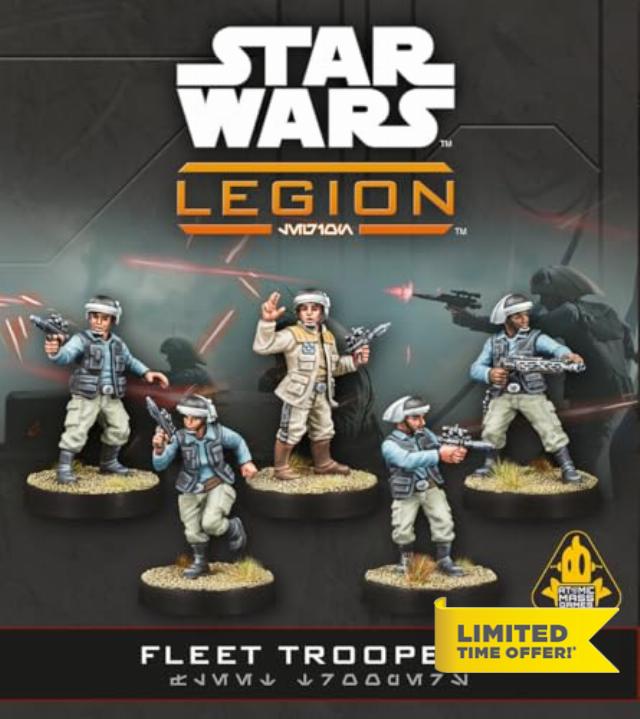 Asmodee | Star Wars: Legion - Fleet Troopers | Miniatures Game | Ages 14+ | 2 Players | 90 Minutes Playing Time