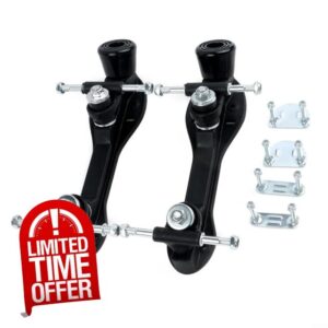 Plastic Roller Skate Plates with Aluminum Trucks