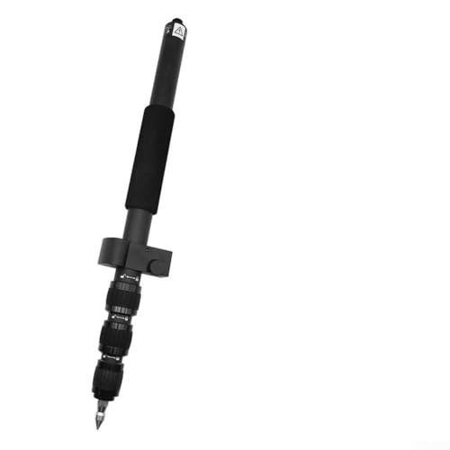 Aluminum Alloy Range 0.8-1.5m with 5/8" Thread for GNSS Leveling and Land Surveying