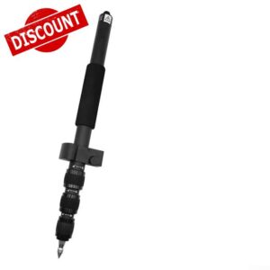 Telescopic Survey Pole 1.5m Adjustable Measuring Staff GPS For Rover Rod