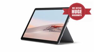 Microsoft Surface GO 2 10 Inch Tablet PC - (Silver) (Intel Core M3 - WiFi