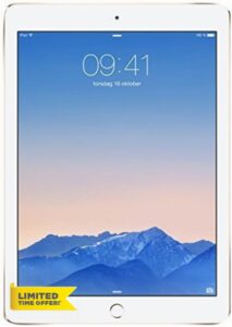 Apple iPad Air 2 16GB Wi-Fi - Gold (Renewed)