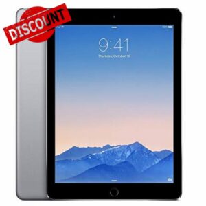 Apple iPad Air 2 64GB 4G - Space Grey - Unlocked (Renewed)