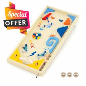 COSTWAY Wooden Pinball Machine