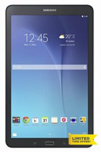 Samsung SM-T560NZKABTU Galaxy Tab E 9.6 Inch Wi-Fi Tablet