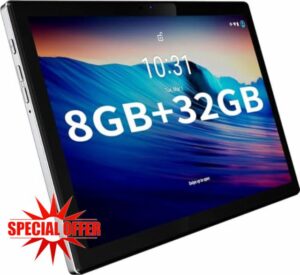 BYYBUO 10.1 inch Android 12 Tablet