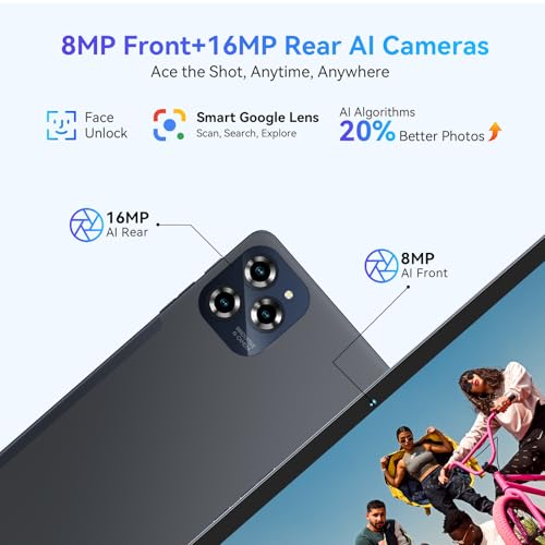 8000mAh with 18W Fast Charge Tablette android ,4 Year Warra