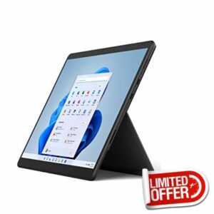 Microsoft Surface Pro 8 - 13 Inch 2-in-1 Tablet PC - Black - Intel Core i5