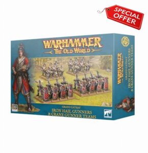 Games Workshop - Warhammer - The Old World - Grand Cathay: Iron Hail & Crane Gunners